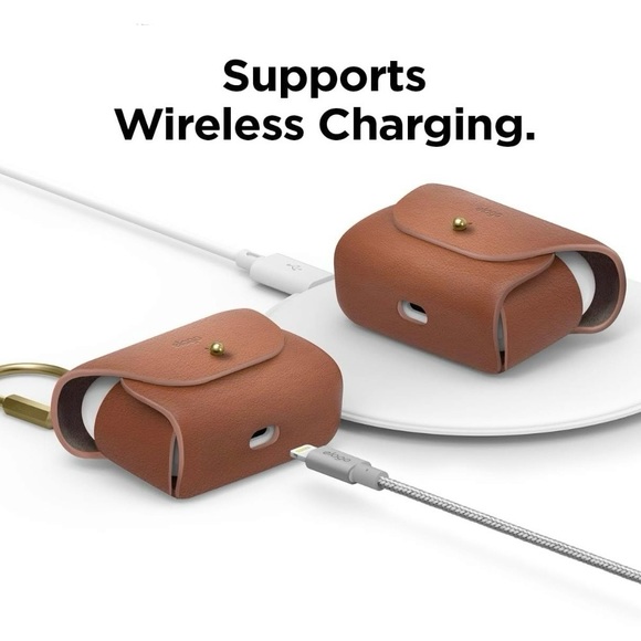 Genuine Leather AirPod PRO Case - Brown EUC - Picture 3 of 10